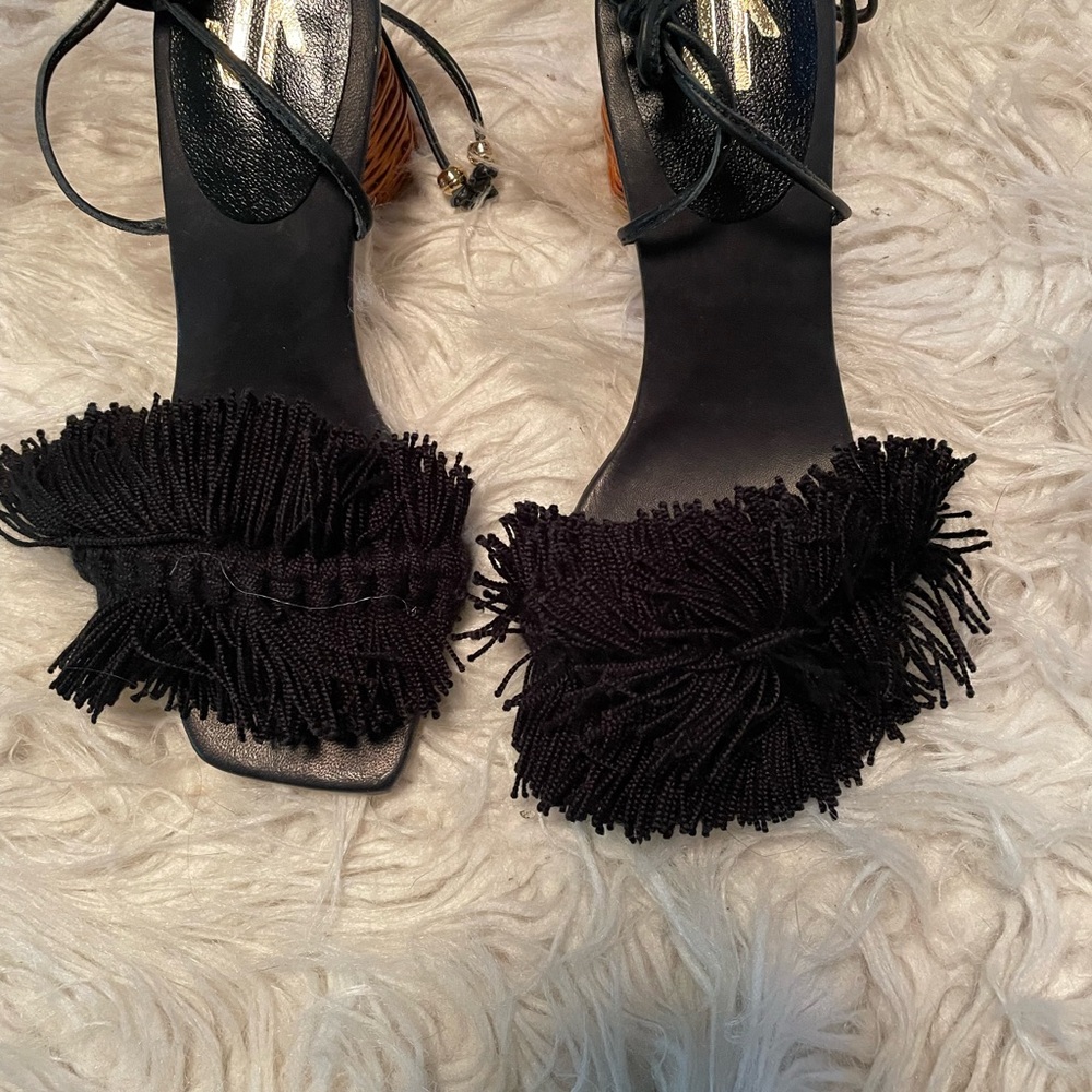 Silvia Cobos sandals! Leather!